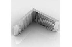 China Customized Alloy aluminum extrusion framing For Buildings Corner supplier