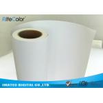 Water Based Poly Cotton Printable Plotter Canvas , Wall Arts Printing Canvas Rolls