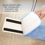 Professional microfiber wet mop heads Machine Washable Long Lasting Reusable Microfiber Mop Pads