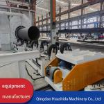 Polyurethane Foam Coating Insulation Pipe Making Machine For Hot / Cold Pipline for sale