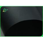 100% Virgin Pulp Solid 350gsm Black Kraft Paper For Packing for sale