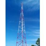 3 Leggs Tubular Q235 Steel Transmission Tower forTelecommunication for sale