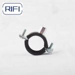 Carbon Steel Electrical Conduit Clamps Heavy Duty Pipe Clamp With EPDM