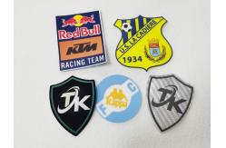 China High Density Heat Transfer Garment Labels Eco Friendly Silicone Material supplier