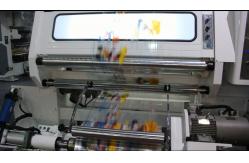 China Big Tensionless Paper Rewinder Machine , Auto Rewinding Machine With Inspecting System supplier