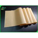 Eco - Friendly 70g Bamboo Pulp Brown Kraft Paper For Envelope Making