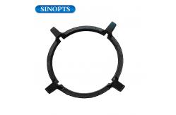 China                  Sinopts Round Black Cast Iron Pan Support for Kitchen              supplier