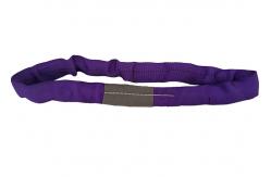 China Custom Polyester Lifting Sling 1T Endless Polyester Round Sling Multiple Fiber Construction supplier