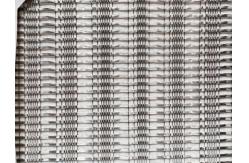 China Customized Elegant Shining Glass Laminated Woven Mesh for Glass Doors supplier
