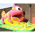Customized Quadruple Stitching Inflatable Bounce Slide For Festival Activity for sale
