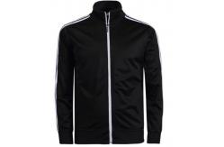 China Breathable Lightweight Polyester Jacket Blank Standing Collar Gym Apparel supplier