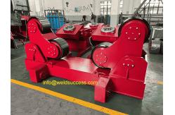 China 20T Self Aligning Pipe Stands Welding Rollers Support Heavy Vessel 3500mm supplier