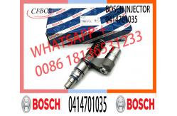 China 0414701035 diesel fuel engine injector diesel nozzles common rail injector 0414701035 supplier