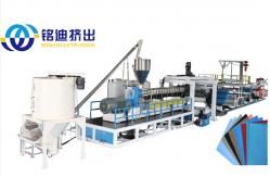 China Single / Twin Screw PET Sheet Extrusion Line For Cup Body Sheet 820mm supplier