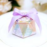 Offset Printing Hexagon Cardboard Boxes Thanksgiving Paper Chocolate Packaging Gift Box for sale