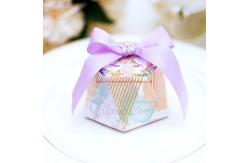 China Offset Printing Hexagon Cardboard Boxes Thanksgiving Paper Chocolate Packaging Gift Box supplier