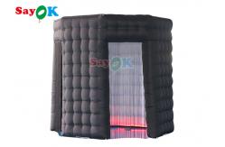 China Oxford Cloth Inflatable Photo Booth Enclosure Backdrop Mini Inflatable Tent supplier
