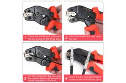China Multipurpose MC4 Solar Crimping Tool Kit Practical Ergonomic Design supplier