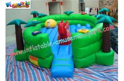 China Customized Outside Kids Inflatable Amusement Park Equipment with Digital Printing supplier