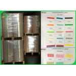 60gsm 120gsm Colorful Food Grade Paper Roll / Compostable Straw Paper With Biodegradable for sale