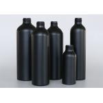 30ml  Black Small Aluminum Lotion Bottles Airless 30ml / 1oz 76mm Height for sale