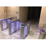 Gym Emergency Exit Swing Barrier Gate With Fingerprint Recognition for sale