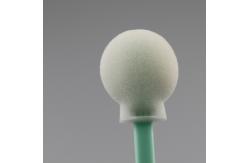 China 125mm Single Big Round Sponge Head Cleanroom Foam  Cleaning Swab supplier