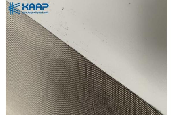 Direct Filtration Fine Metal Mesh Sheet , Woven Steel Mesh Long Durability