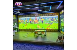 China Flexible Equipment Drawing Alive Interactive Wall Games MultiChannel Fusion Technology  supplier