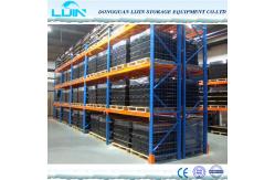 China High Safety Industrial Storage Rack / Heavy Duty Pallet Racking System supplier