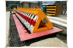 China Parking Stopper Hydraulic Road Blocker Anti Crash Automatic With Traffic Spike System supplier