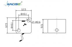 China Automobi Uniaxial Accelerometer Sensor Module High G Value / Bandwidth supplier