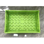 Store 600*400*120mm Fruit And Vegetable Plastic Crates Logo Printing