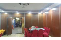 China High Sound Insulation Acoustic Operable Partition Walls With Aluminum Frame supplier
