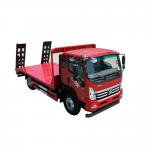Sinotruk 4x2 Flatbed Work Trucks Flat Bed Carrier Eighth Speed Gearbox 9.00 R20 Tyre for sale