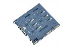 China 1.42H Socket Micro SIM Card Connector With Detect Switch supplier
