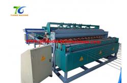 China Prison Security 2500mm Width Fencing Net Making Machine 125KWA supplier