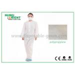 Type 5 6 Lightweight Waterproof Disposable Polypropylene Coveralls for sale