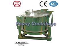 China Manual Top Discharge Basket Centrifuge for Small Capcity Solid Liquid Separation supplier