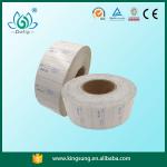 Easy Peel Off silk screen Printed Self Adhesive Labels On A Roll