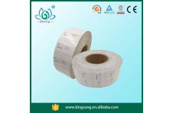 China Easy Peel Off silk screen Printed Self Adhesive Labels On A Roll supplier