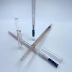 multifunctional eyebrow pencil packaging eyebrow pencil container with brush empty brow pencil container for cosmetic for sale