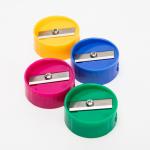 Mini Round 28mm Handheld Pencil Sharpener Fancy for sale
