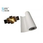 Inkjet Digital Printing Polyester Canvas Rolls , Wide Format Canvas Digital Print Fabric