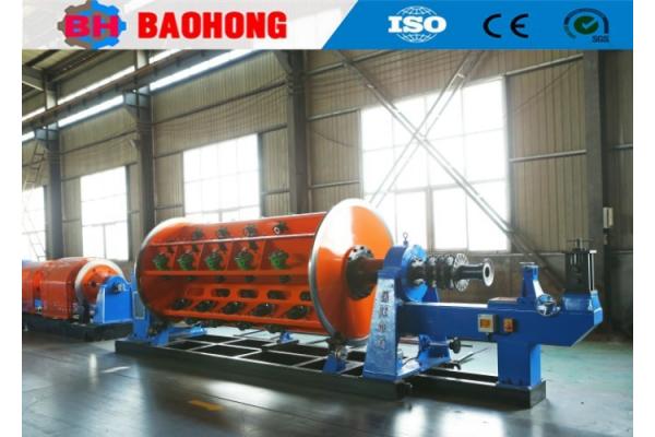 High Speed Rigid 1+6+12 Copper Wire Conductor Stranding Machine