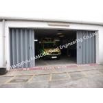 External Folding Panel Doors Horizontally Folding Garage Doors With Custom Opennings for sale