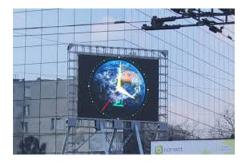 China P10 Custom Led Display , Led Outdoor Advertising Screens With 2 Years Warranty supplier