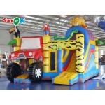 Custom White Inflatable Bounce Castle Party Wedding Bouncer House And Slide Combo