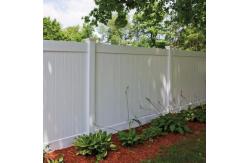 China Garden White Vinyl Fence Panels 6x8 PVC Privacy Fence Durability supplier