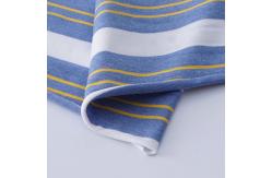 China Elastic Striped Material Fabric Comfortable Combing Lycra Texture 170gsm supplier